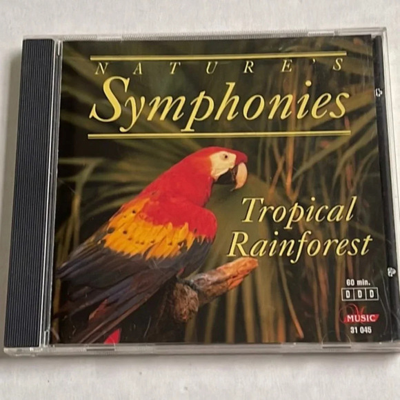 Natures Symphonies Tropical Rainforest Music CD 1989 Amazon Morning - Picture 1 of 4
